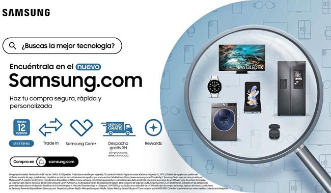 Samsung ecommerce Chile Publimark