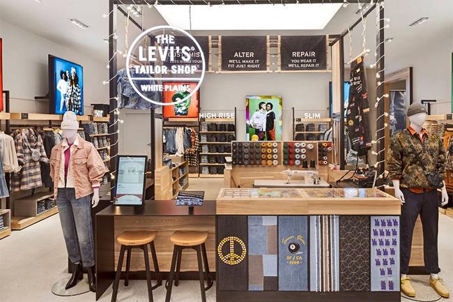 Levis tailor shop Publimark