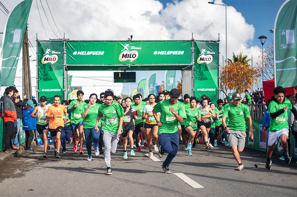 Masiva fecha del tour Corrida Milo en Concepción