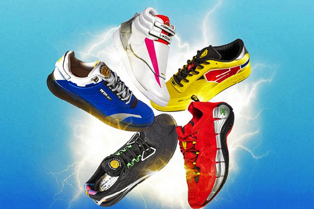 Reebok se asocia con los Power Rangers