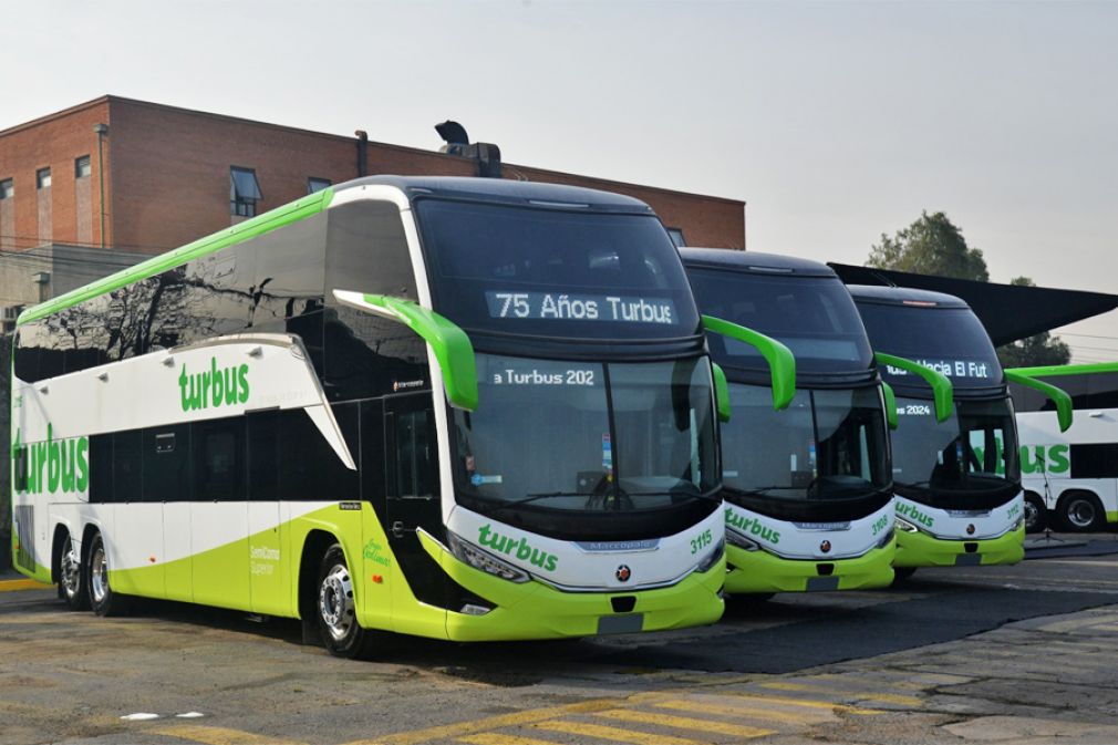 Turbus presentó los nuevos buses de su flota