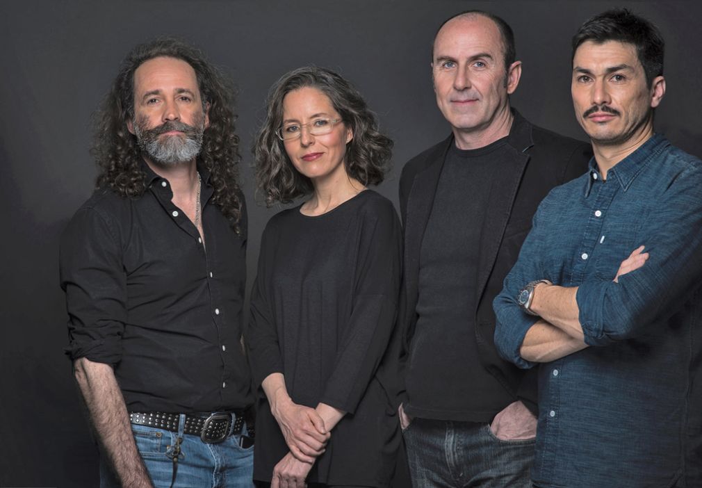 Pedro Covi&aacute;n, Denise Greau, Roberto Panatt y Boris Ferrada, socios de Opendor