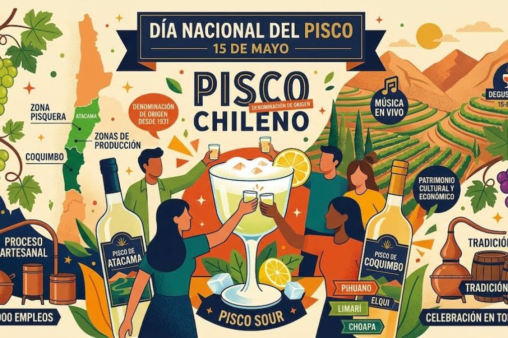 Análisis de la conversación digital acerca del pisco en Chile