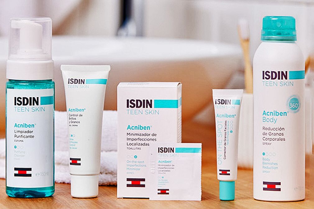 L&iacute;nea de Isdin especial para la piel grasa