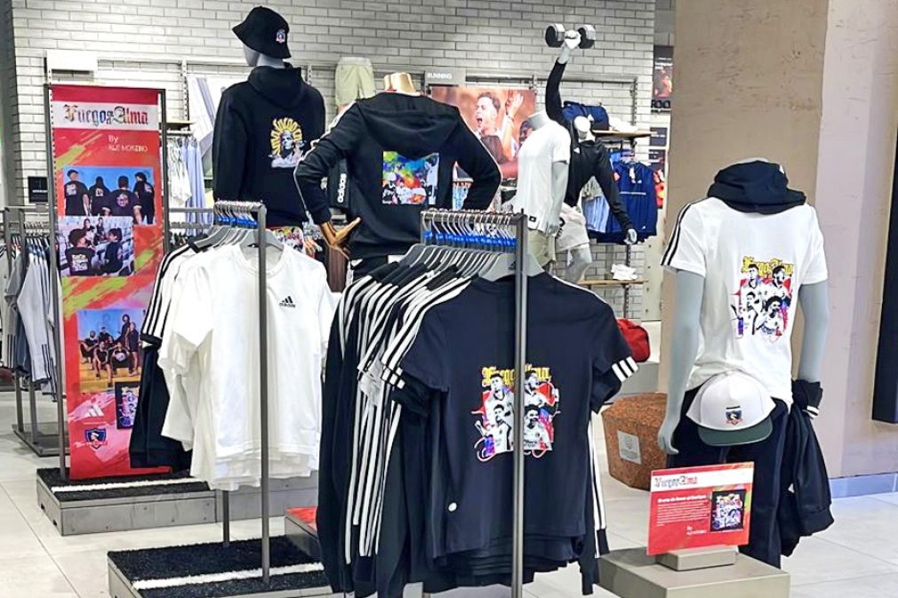 Colección de Adidas creada junto a artista chileno