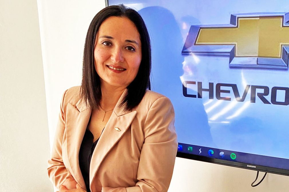 Primera gerente de ventas de General Motors Chile
