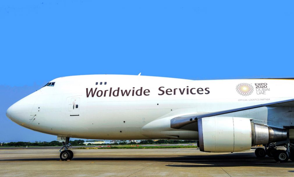 UPS prepara un avión para Expo Dubai 2020