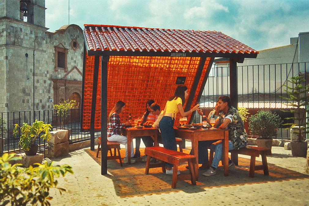 Botellas de cerveza que protegen de la radiaci&oacute;n solar