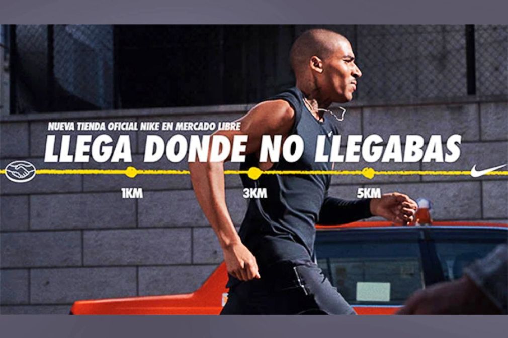 La nueva tienda oficial de Nike en Mercado Libre