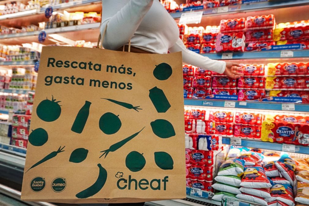Cheaf llega a Chile para rescatar alimentos