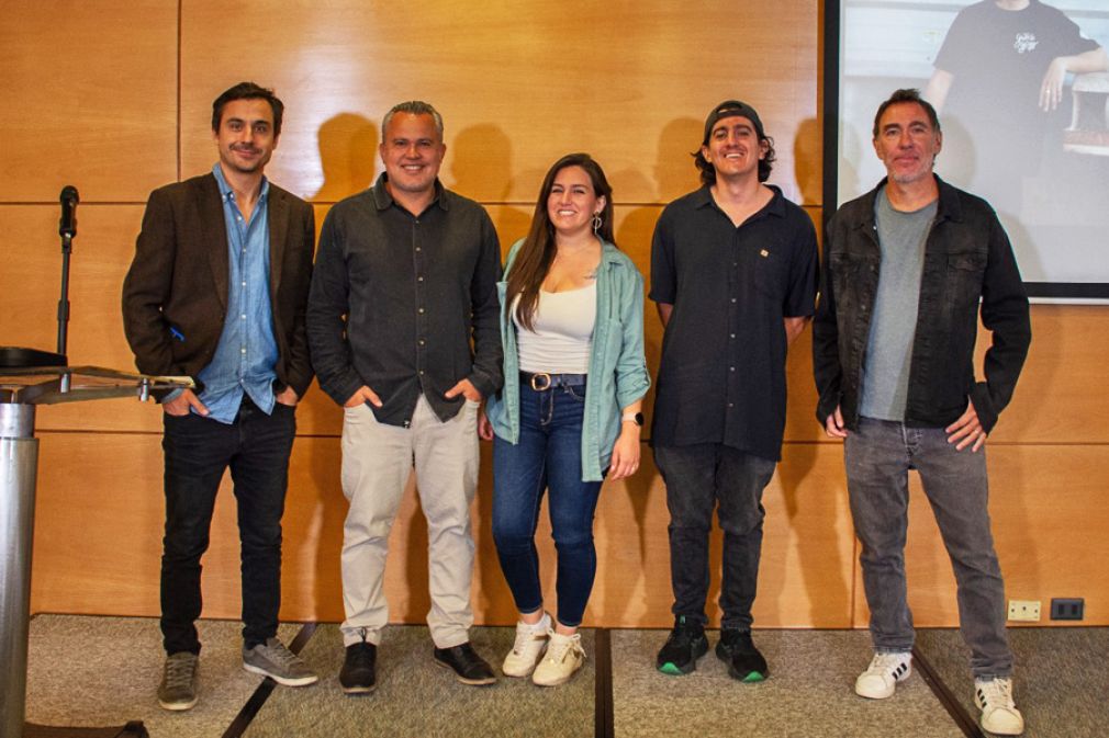 Nicol&aacute;s Fleaux, Ariel jeria, Mar&iacute;a Jos&eacute; Gaete, Oscar Mu&ntilde;oz y Diego Perry