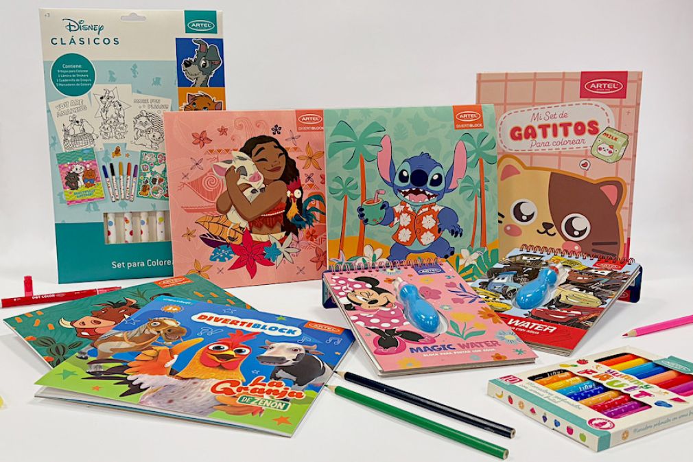 Colecci&oacute;n Mundo Disney de Artel en vacaciones y D&iacute;a del Ni&ntilde;o