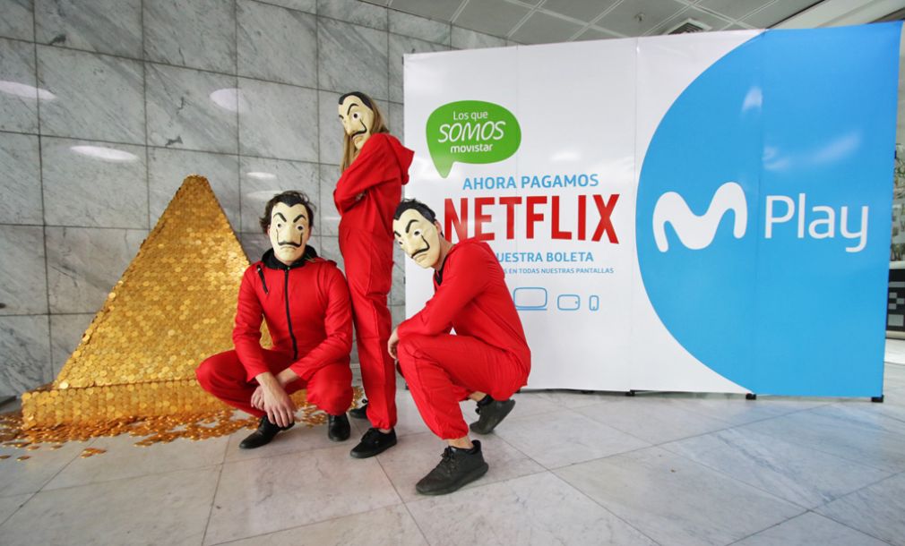 Movistar Chile se adelanta en alianza con Netflix