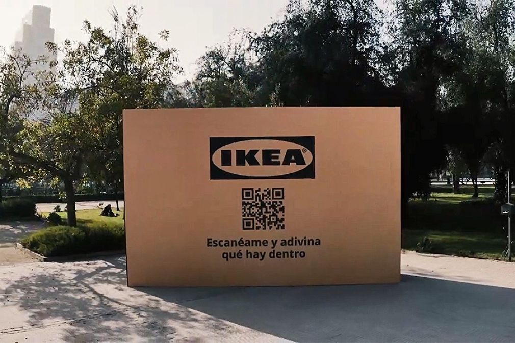 Un unboxing gigante para dar la bienvenida a Ikea