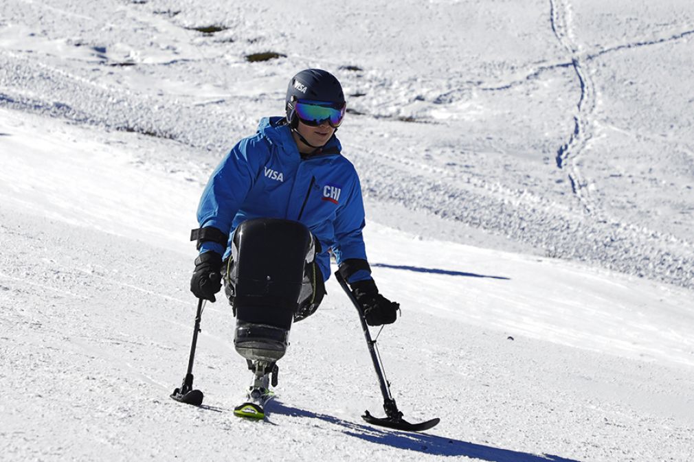 Esquiador chileno integra Team Visa en Juegos Paralímpicos