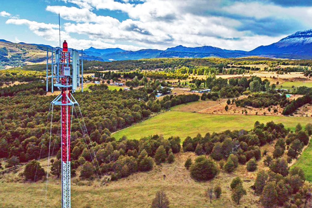 Velocidad de descarga de red móvil Entel según Ookla