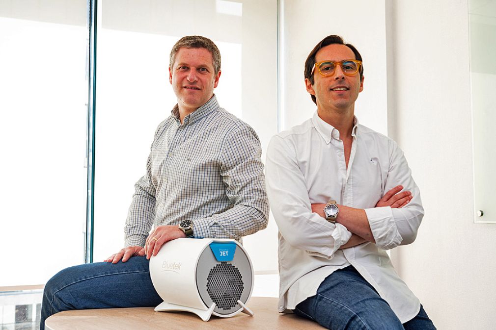 Rubén Klein y Patricio Abusleme, fundadores de Bluetek Global