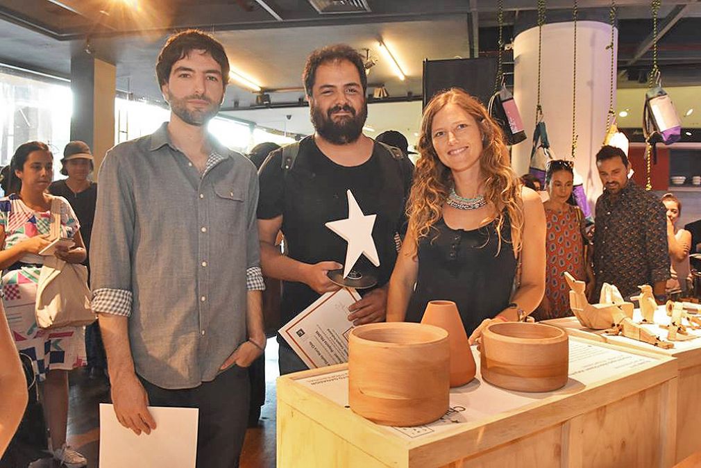 Felipe Arriagada, Pedro Chávarri y Katja Krause