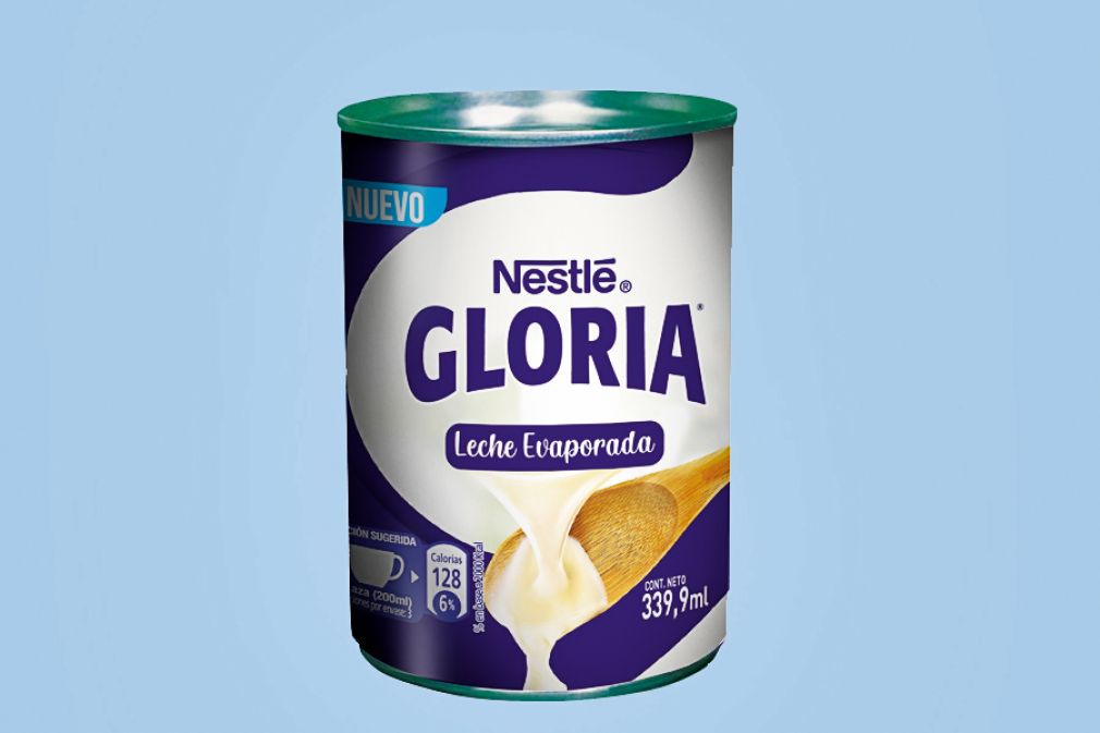 Llega la leche evaporada Gloria de Nestlé