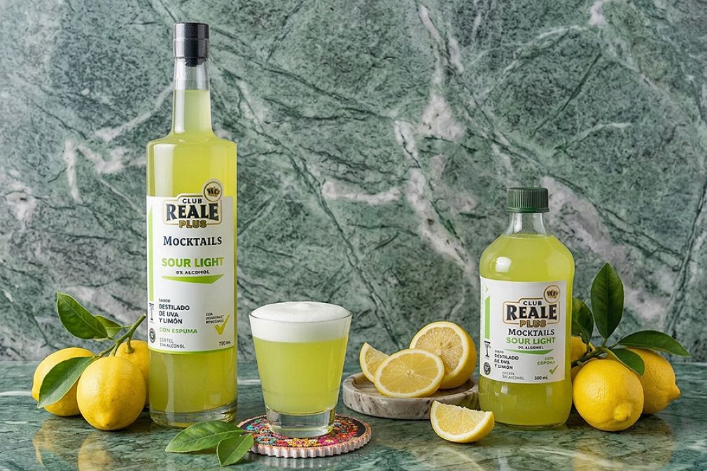 La versión sin alcohol y vegana de pisco sour de Club Reale