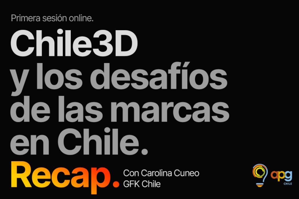 Con Chile 3D, APG inaugura ciclo de análisis RECAP 2023