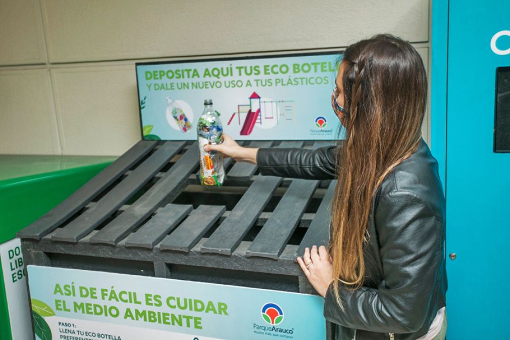 Iniciativa de Parque Arauco reciclará plásticos problemáticos