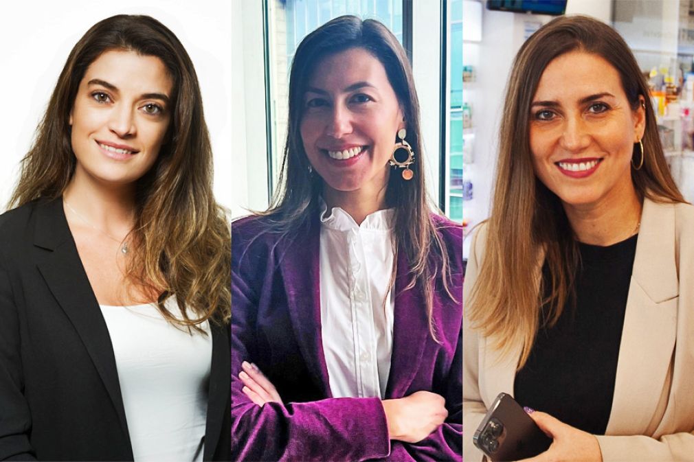 Tatiana Riesle, Mar&iacute;a Fernanda Torres y Mar&iacute;a Jos&eacute; Ampuero