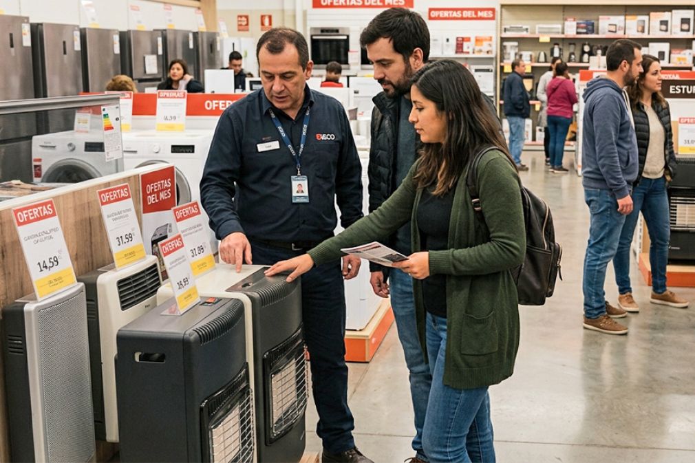 Sistemas de calefacción más comprados por los chilenos