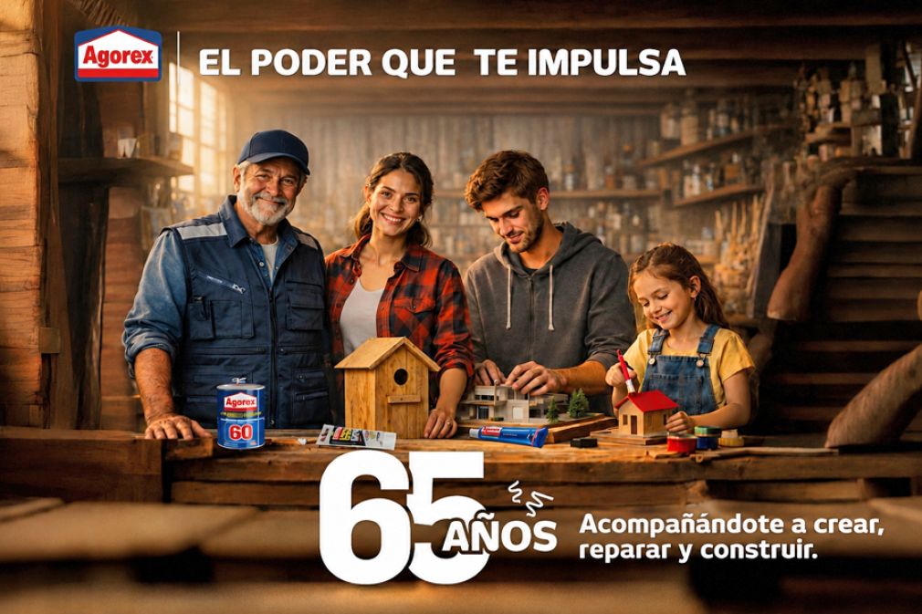 Agorex cumple 65 años pegando en generaciones de chilenos